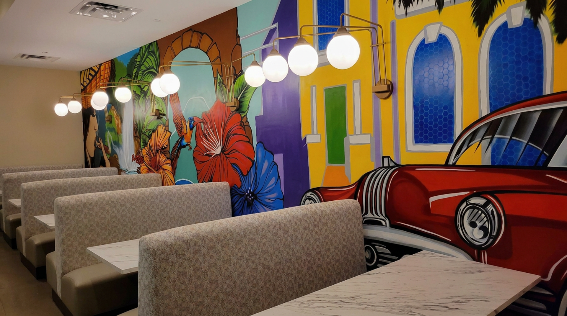 Caribbean & Latin Flavors. Three Neighborhoods.