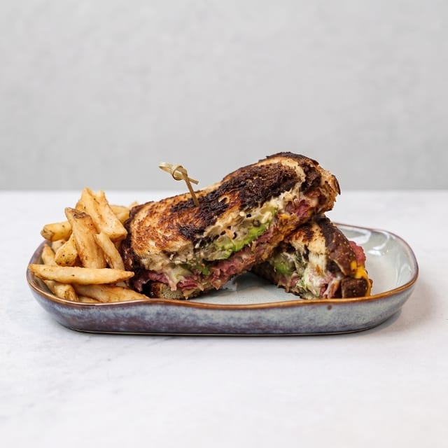L - Pastrami Sandwich.