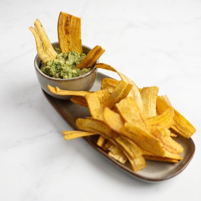Plantain Strips & Guacamole.